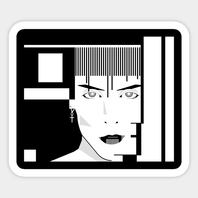 Bauhaus - Peter Murphy Sticker by SiSuSiSu